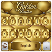 Golden Leather Keypad icon