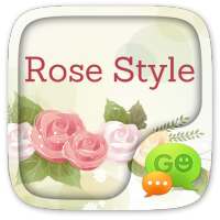 GO SMS PRO ROSE STYLE THEME on 9Apps