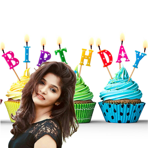 Happy BirthDay Frames أيقونة