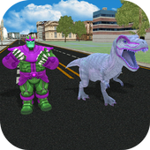 Infinity Dino Hero City Survival icon