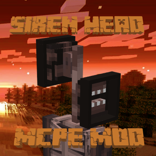 Horror Siren Head Monster MCPE Mod icon