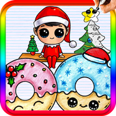 How to Draw Christmas Holiday Characters icon