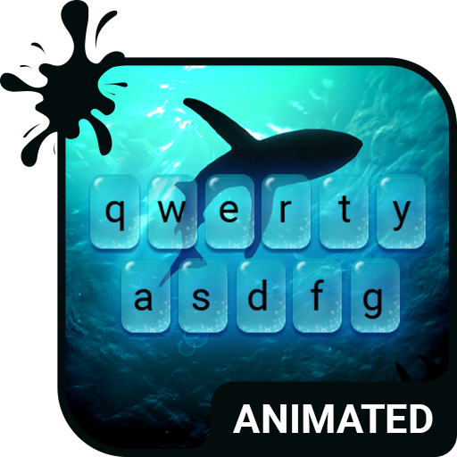 Deep Blue Keyboard Wallpaper icon