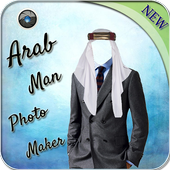 Arab Man Photo Maker icon