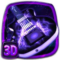 3D Acoustic Electric Guitar Theme