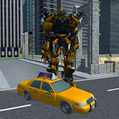 Futuristic Robot Taxi icon