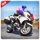 Police Motorbike icon