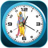 Jai shree Ram clock live wallpaper on 9Apps