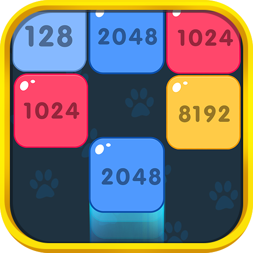2048 Shoot &amp; Merge Block Puzzle icon