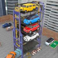Real Smart Car Parking Crane