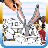 Как рисовать персонажи Луни Тьюнс иконка