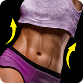Abs Workout - 30 Days Fitness App for Six Pack Abs icon