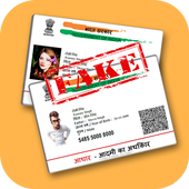 Aadhaar Card Maker Prank icon