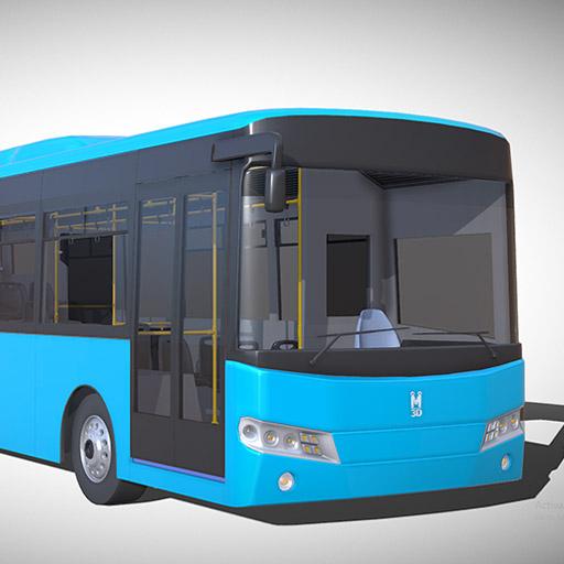 Mountain bus simulator game icon