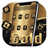 Golden Luxury Black Business Theme on 9Apps