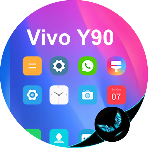launcher Colorful theme for Vivo Y90 pro icon