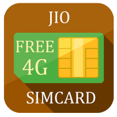 Free Jio 4G Simcard icon