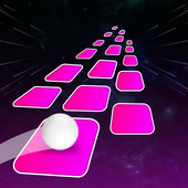 Rhythm Music Ball Hoop - Bouncing Ball Dash icon