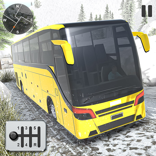 Bus Coach Simulator:  New Christmas City Driving icon