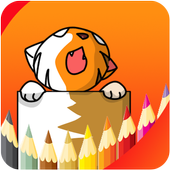 🐱 coloring book cats Children icon