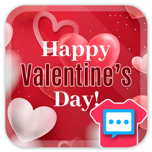 Next SMS Pink Love 2 Skin icon