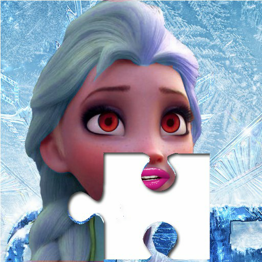 NEW ice queen puzzle icon
