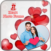 Valentine Day Photo Frame : Heart Photo Editor icon