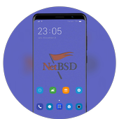 Deamons: logo theme &amp; runs netbsd launcher icon