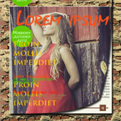 Hacer fotos portada revista icon