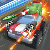 Fast Lane Death Road Race - Car Shooting Games icon
