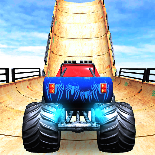 Monster Trucks Mega Ramp Impossible Super hero icon