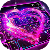 Neon Galaxy Heart icon