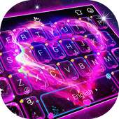 Neon Galaxy Heart on 9Apps