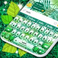 Leaves Keyboard 🍃 Green Leaf Keyboard Theme