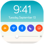 Control center lock screen-smart control panel icon