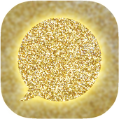 Glitter Messenger – Diamond SMS أيقونة