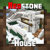 Modern Redstone House for Minecraft PE icon