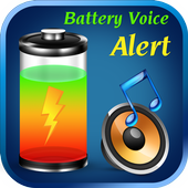 Battery Voice Alert : Battery Charge Sound Alarm icon