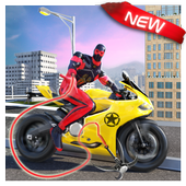 Rope Hero Miami City icon