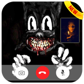 Cartoon Cat Video Call icon