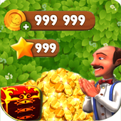 Free gardenscapes coins ; free stars tips icon
