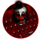 Red Horror Blood Clown Keyboard Theme icon