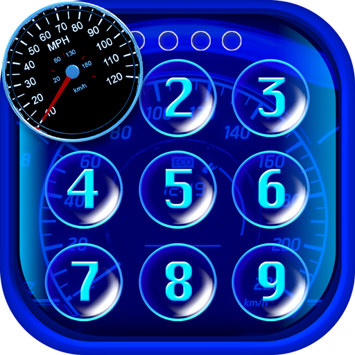 Speedometer Lock Screen icon