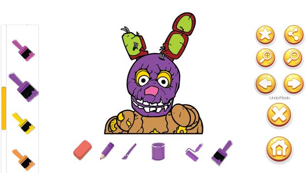 Five Nights Coloring Book Game Quiz Free screenshot 5