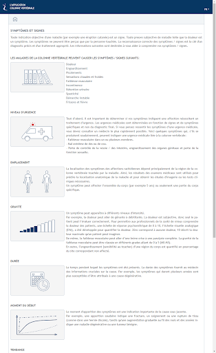L'APPLICATION COLONNE VERTÉBRALE screenshot 11