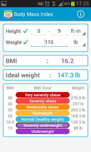 Body Mass Index Calculator BMI screenshot 1