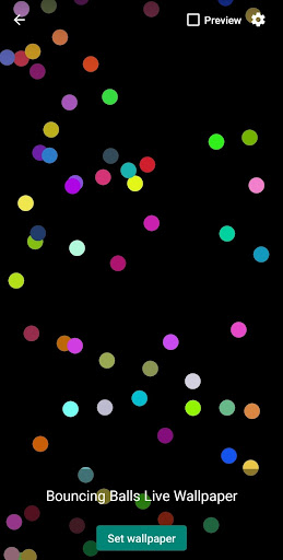 Bouncing Balls Live Wallpaper screenshot 2