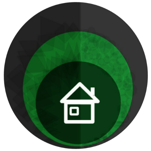 Mini Launcher  (black theme,mobile launcher 2019) icon