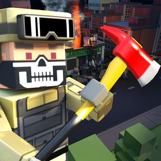 Pixel Survival Dead Zombie City Strike Combat icon