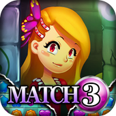 Match 3: Rapunzel icon
